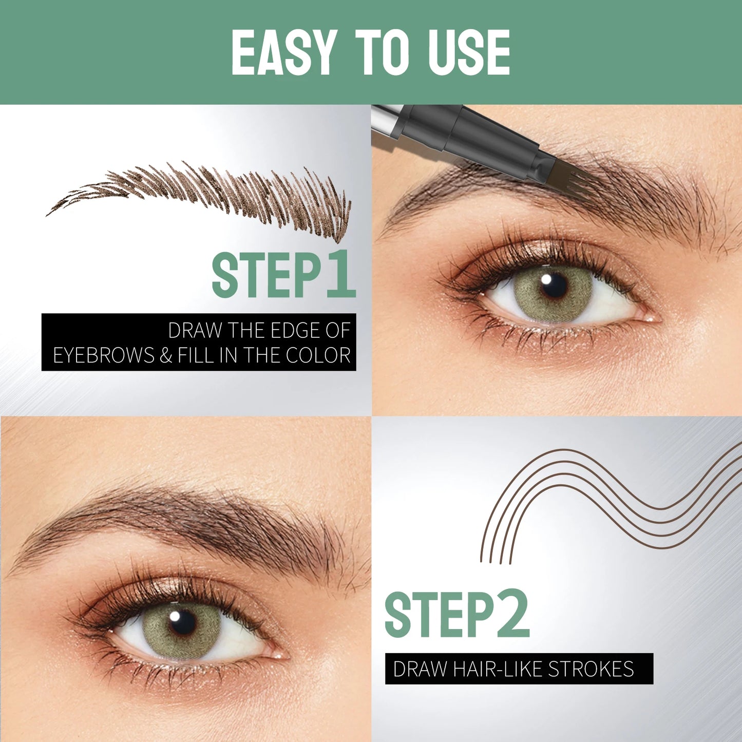 NEW Merone™ – 3D Microblading Effect Eyebrow Pen by Eishelle