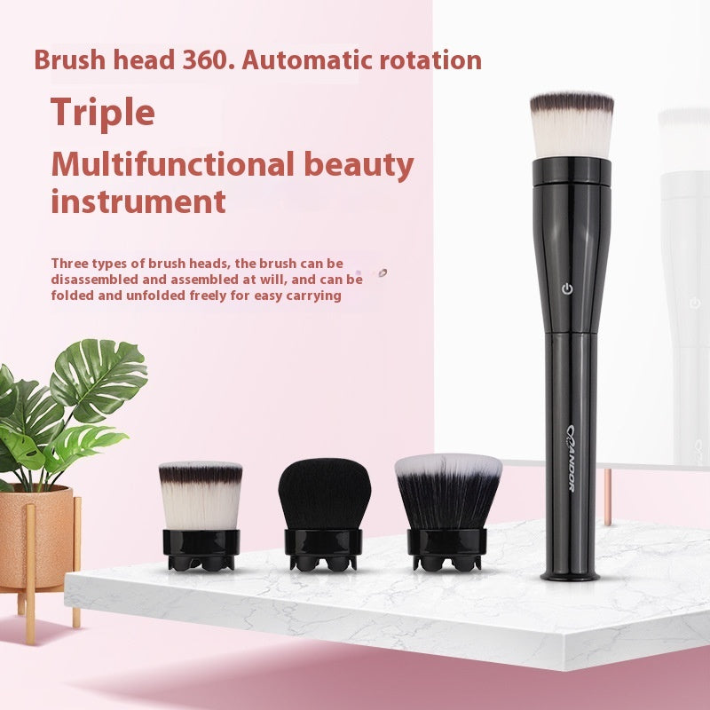 SpinBrush™ -  Electric Makeup 3 Heads Brush  By Eishelle